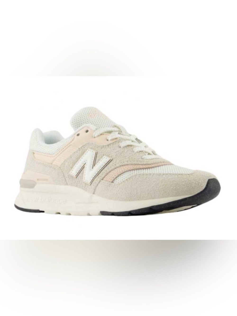 New Balance 997H White Pink Women's Cream & Pink Sneakers